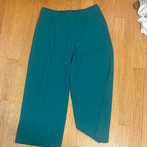 Athleta Teal Cropped Pants